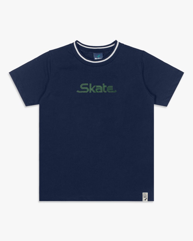 Camiseta Infantil Menino com Estampa 3D - ReiRex - Oxford-9a265900-f395-4f3d-a75f-0cb5974f329e