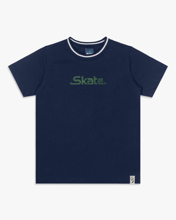 Camiseta Infantil Menino com Estampa 3D - ReiRex - Oxford