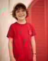 Camiseta Infantil Menino em Meia Malha com Estampa - ReiRex - Tomato-9be473d9-1f4f-4340-8816-f7703695a8bf