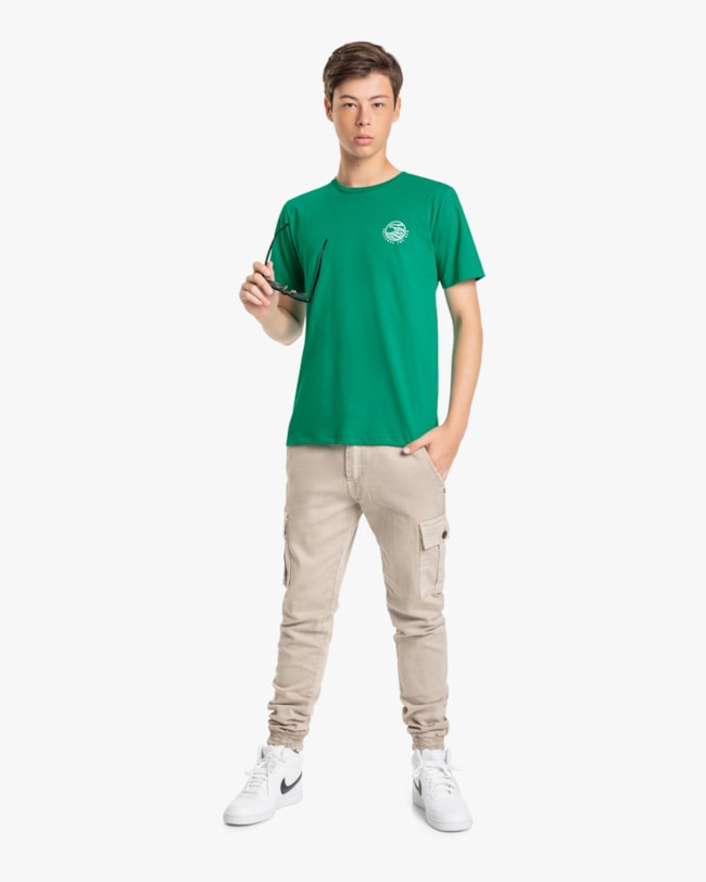 Camiseta Juvenil com Estampa em Meia Malha BaseD-6ebd03e4-e2d5-43fa-9f9d-011ad1f20a3c