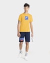 Camiseta Juvenil em Meia Malha Estampa Frontal - BaseD - Mostarda-9aeadc26-81f1-4343-a67e-4d7b933aca19