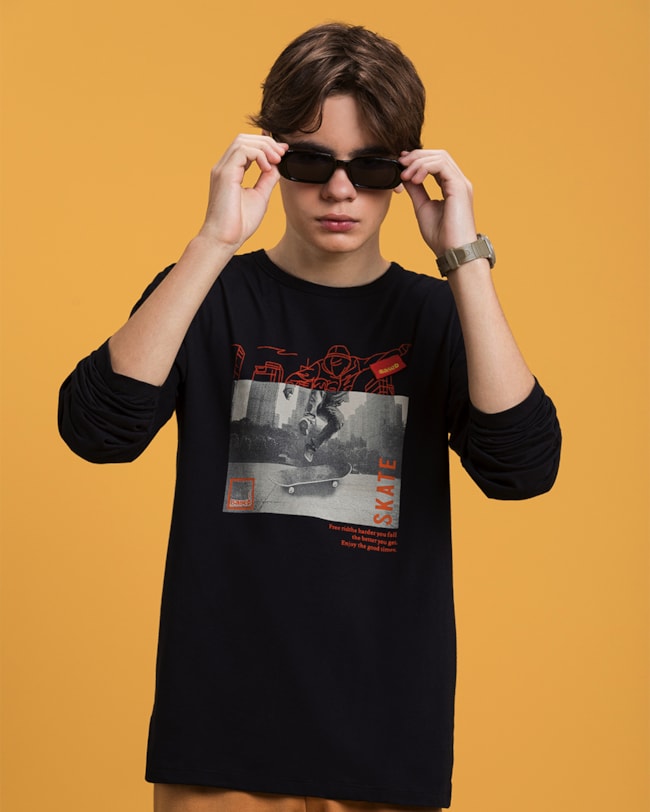 Camiseta Juvenil Masculina Based Meia Malha-4059c931-170e-4f31-9d0a-9549abb42d45