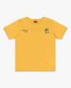 Camiseta Juvenil Masculina com Estampa 3D - BaseD - Mostarda-68372936-b856-4874-aa69-0fcc4259c41d