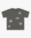 Camiseta Juvenil Masculina com Estampa Frontal - BaseD - Dark Gray-e5142b40-4f99-44e3-9a5e-b8a0254c2327