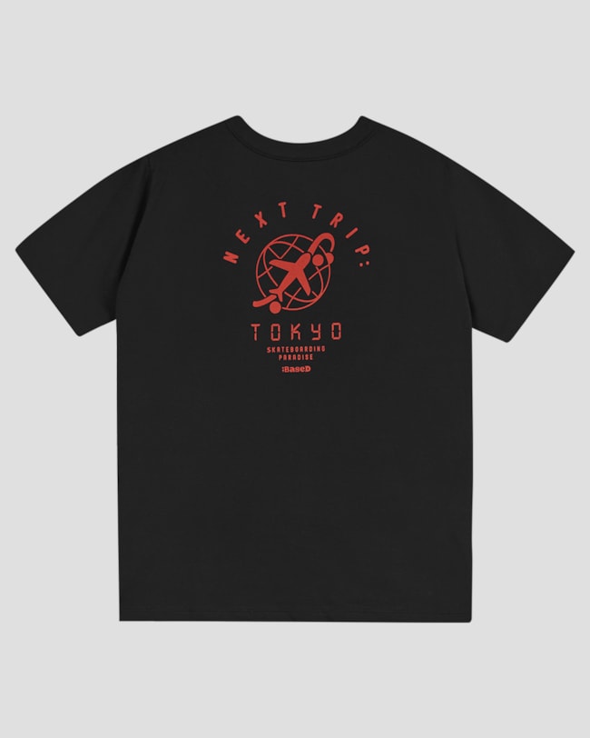 Camiseta Juvenil Masculina com Estampa nas Costas BaseD Preto-50cf946d-4704-4354-af49-21a87c77922f