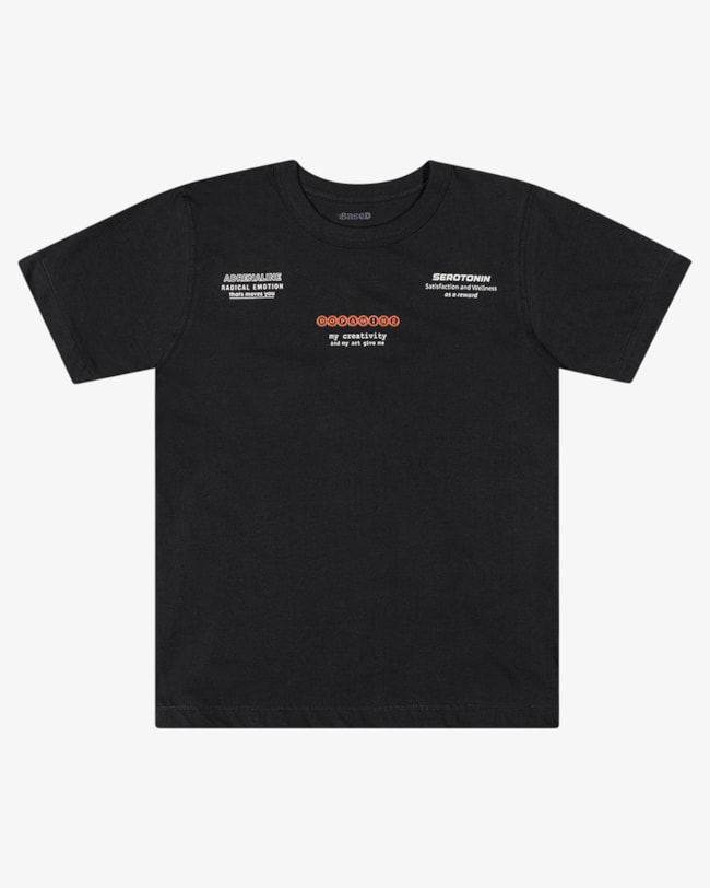 Camiseta Juvenil Masculina com Frase Estampada em Malha - BaseD - Preto-bccc272e-3371-4cf7-879a-f74b91dfa518