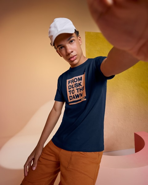 Camiseta Juvenil Masculina em Meia Malha Estampa 3D - BaseD - Oxford