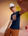 Camiseta Juvenil Masculina em Meia Malha Estampa 3D - BaseD - Oxford-45df94ba-653c-412e-aeda-bc6a78b38374