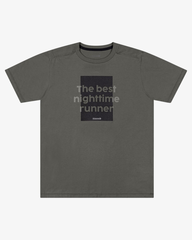 Camiseta Juvenil Masculina em Meia Malha Estampa Frontal - BaseD - Cinza-c8399c06-2776-48d5-a370-54be285ba702