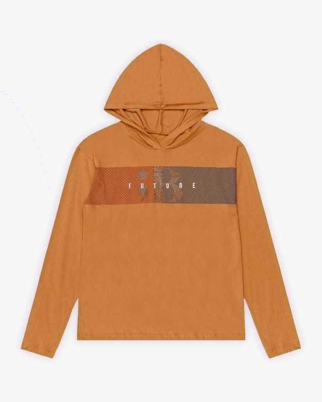 Camiseta Juvenil Masculina Manga Longa com Capuz - BaseD - Gengibre-2d329fb1-742f-4d8a-9c6c-c2f659e02ed7