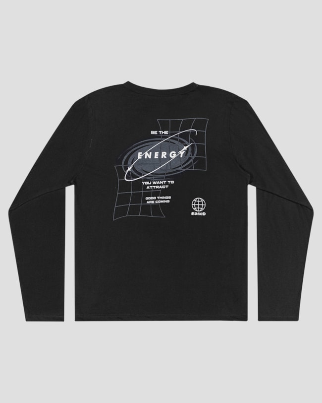 Camiseta Juvenil Masculina Manga Longa com Estampa - BaseD - Preto-e8383594-aada-4a93-8493-031e0c183f36
