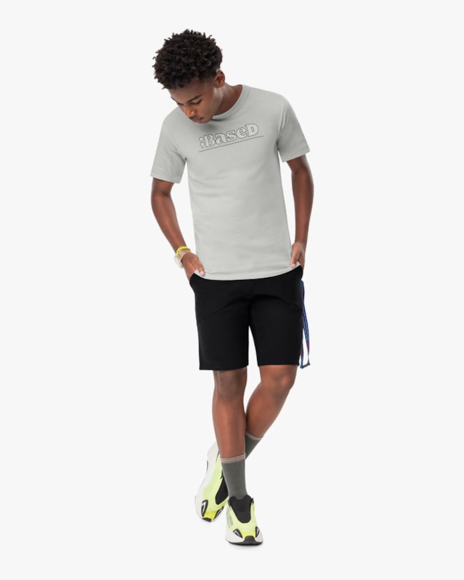 Camiseta Masculina Juvenil com Estampa 3D - BaseD -Elegance-c793b9bc-a1f2-4f75-926b-ecbf51cccfdd
