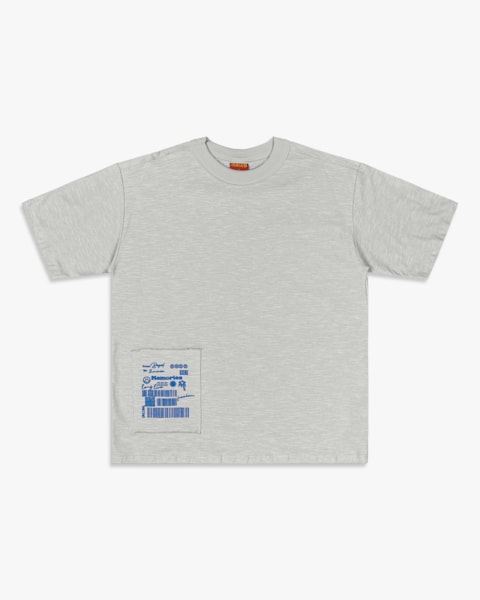Camiseta Masculina Juvenil com Recorte e Estampa - BaseD - Elegance