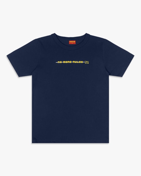 Camiseta Masculina Juvenil em Meia Malha Estampa 3D - BaseD - Oxford