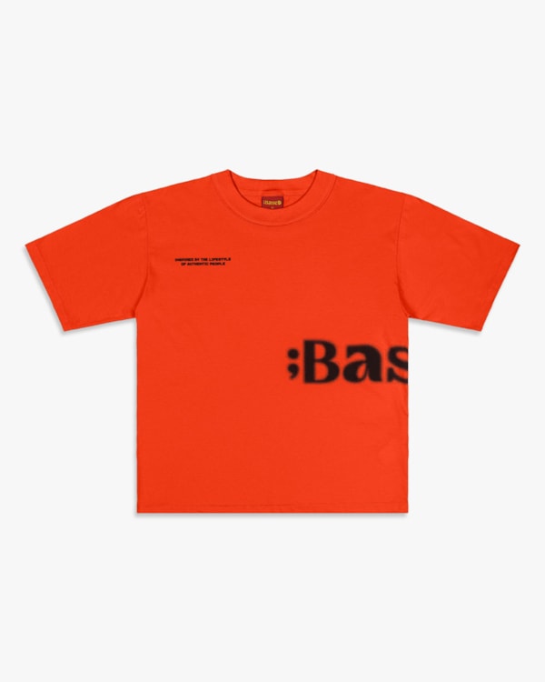 Camiseta Masculina Juvenil Oversize em Meia Malha - BaseD - Carrot