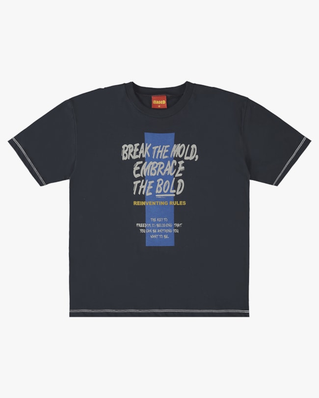 Camiseta Oversize Juvenil com Estampa - BaseD - Preto-837c85c0-e274-4bb5-99ab-249cbf0dab2e