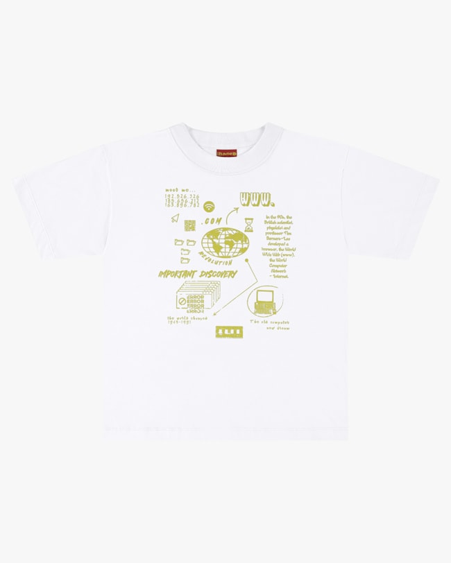 Camiseta Oversize Juvenil em Meia Malha com Estampa - BaseD - Branco-3cf24087-8e66-471c-9c18-002082dcf7f5