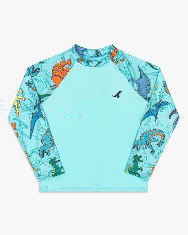 Camiseta Praia Infantil Menino com Manga Estampada - ReiRex - Paraiso-e581d16c-66a3-4785-9c93-ffc4a51a3112