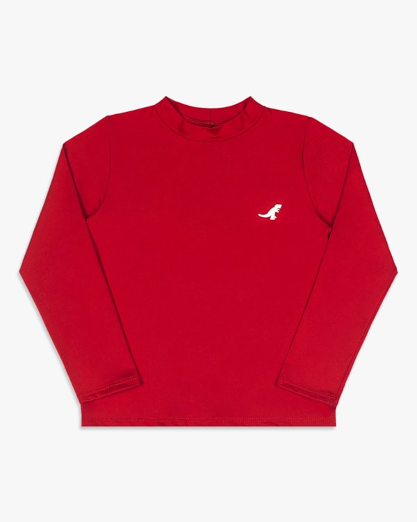 Camiseta Praia Infantil Menino com Proteção UV - ReiRex - Rouge