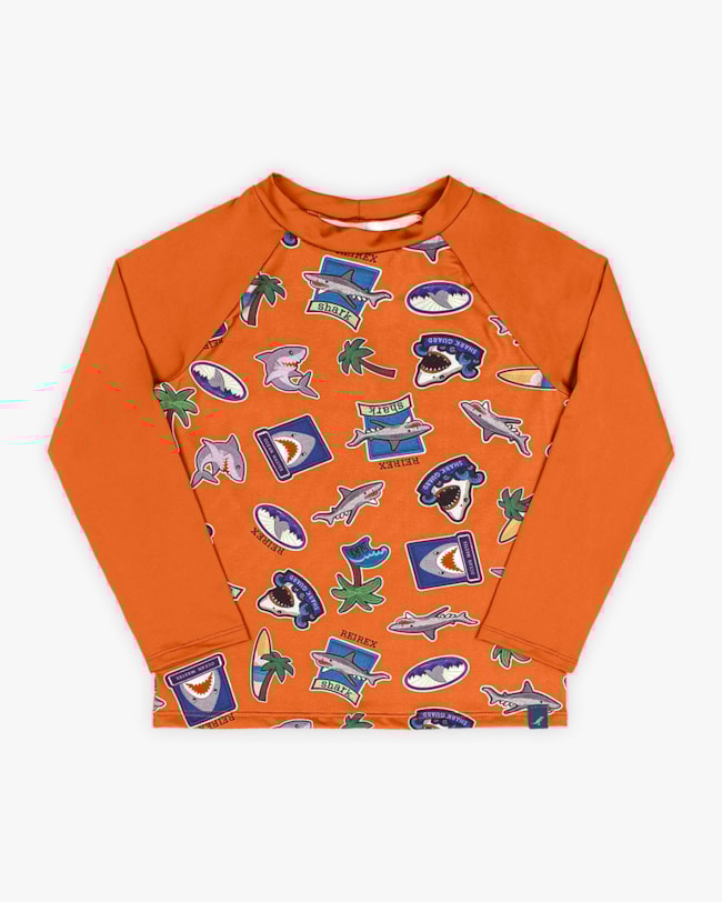 Camiseta Praia Infantil Menino Estampada com Proteção UV - ReiRex Papaia-fc9bf0aa-a1da-4453-836b-39402ce8a964