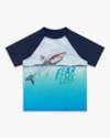 Camiseta Praia Infantil Menino Manga Curta com Estampa - ReiRex - Oxford-f649a2d1-1fc0-49f4-93ca-8fcd2d9fe4ee