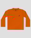 Camiseta Praia Infantil Menino Proteção UV 50+ ReiRex Laranja-d68dd3d0-a1e4-4901-bf9b-19b1fac3bed5