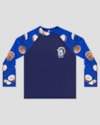 Camiseta Praia Infantil Menino UV 50+ com Qr Code ReiRex Azul-5fd343b1-91af-4de5-a39f-a10dd2a39e15