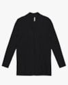 Cardigan Alongado em Malha Tricot e Viscose - Cereja Rosa - Preto P-22a56eee-b178-4ae5-94a1-50ad1f6e9fab