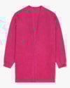 Cardigan Alongado em Tricô Cereja Rosa Babalu-ab09dca7-7b70-4e29-b4e9-962cc0d63f69