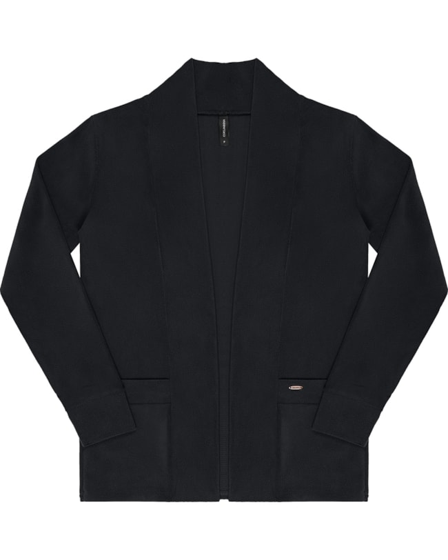 Cardigan Aveludado Feminino Cereja Rosa Alongado-1ba9d5a3-e57d-4217-85e6-e69688d218b3
