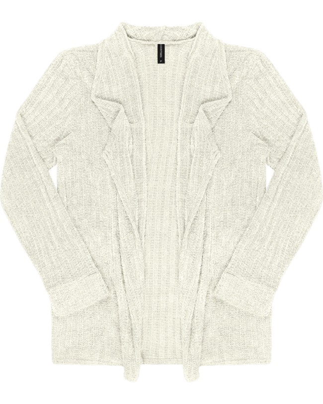 Cardigan Feminino Cereja Rosa Tricot Aveludado-e19e41fe-aa7e-4998-8344-cd289bc3cf7e