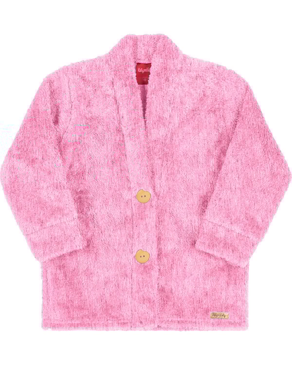 Casaco Bebê Menina Kely Kety Pelúcia