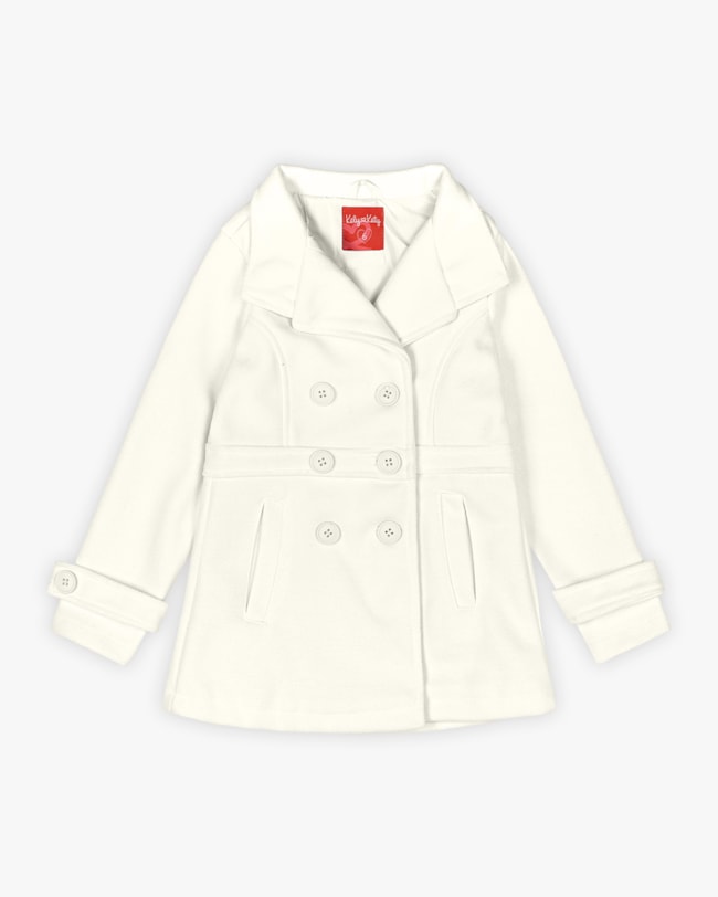 Casaco Lã Batida Infantil Menina Kely Kety - Branco-45aa8c36-2355-4d2e-bf5e-ed7adacd4c54