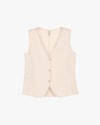 Colete Feminino com Decote V e Botões - Cereja Rosa - Aveia-68143ca8-4c5c-444f-928a-45fb8e6894d7