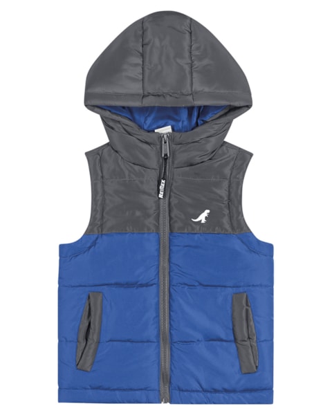 Colete Puffer Menino ReiRex Forrado