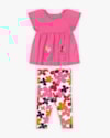 Conjunto Bebê Menina Blusa e Legging Estampada - Kely Kety - Blossom-47f0a24a-aecc-4e10-b910-5e7d34dd43ed