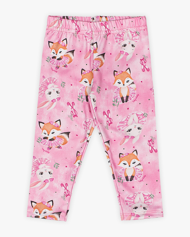 Conjunto Bebê Menina Blusão e Legging Estampa Coelhinho - Kely Kety - Rosa-113ce675-ab99-4638-a929-3bb37a507138