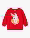 Conjunto Bebê Menina Blusão e Legging Estampa Coelhinho - Kely Kety - Vermelho-d6f7a5b4-afa3-4e4c-a41b-b2c06ae6bae8