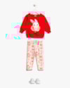 Conjunto Bebê Menina Blusão e Legging Estampa Coelhinho - Kely Kety - Vermelho-2cf5aa17-9c2e-4fea-8b3c-d162f609f252