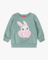 Conjunto Bebê Menina Blusão e Legging Estampa Coelinho - Kely Kety - Verde-8f6f0eef-0759-416b-b852-1d62f6fdb8a0