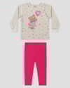 Conjunto Bebê Menina Blusão e Legging - Kely Kety - Mescla-cfa5bf35-9cee-4628-93e8-7b4423583b79