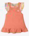Conjunto Bebê Menina Body Canelado e Salopete - Kely Kety - Mango-bcdaaa09-c049-4252-ab09-91abcc24f9c2