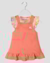 Conjunto Bebê Menina Body Canelado e Salopete - Kely Kety - Mango-c006fca7-77cd-4c25-95d3-5d66dfad9a95