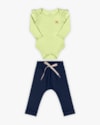 Conjunto Bebê Menina Body e Calça - Kely Kety - Matcha-4ae6b868-a018-4e8d-bd60-56c9c2877ff1
