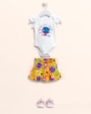 Conjunto Bebê Menina Body e Saia - Kely Kety - Branco G-9326033d-2113-4dbb-b606-1953c5d3b236