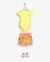 Conjunto Bebê Menina Body e Shorts Estampado - Kely Kety - Pinacolada-84078300-5d13-42f9-8292-f58858bcfaec
