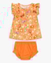 Conjunto Bebê Menina com Blusa e Calcinha - Kely Kety - Peach-b8c7f379-a3b0-4dcc-9e59-50684e1549e8