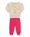 Conjunto Bebê Menina com Blusão e Calça Kely Kety - Mescla-22482e67-a851-43d9-84fb-0a729f6e5fbd