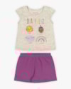 Conjunto Bebê Menina Estampa Dia Feliz - Kely Kety - Mescla-7bb84f3a-68d6-4ac6-85a0-f8bc4c5eabcd