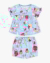 Conjunto Bebê Menina Estampado - Kely Kety - Azul-dadec61e-8fdd-41cb-b052-639de8c854ad